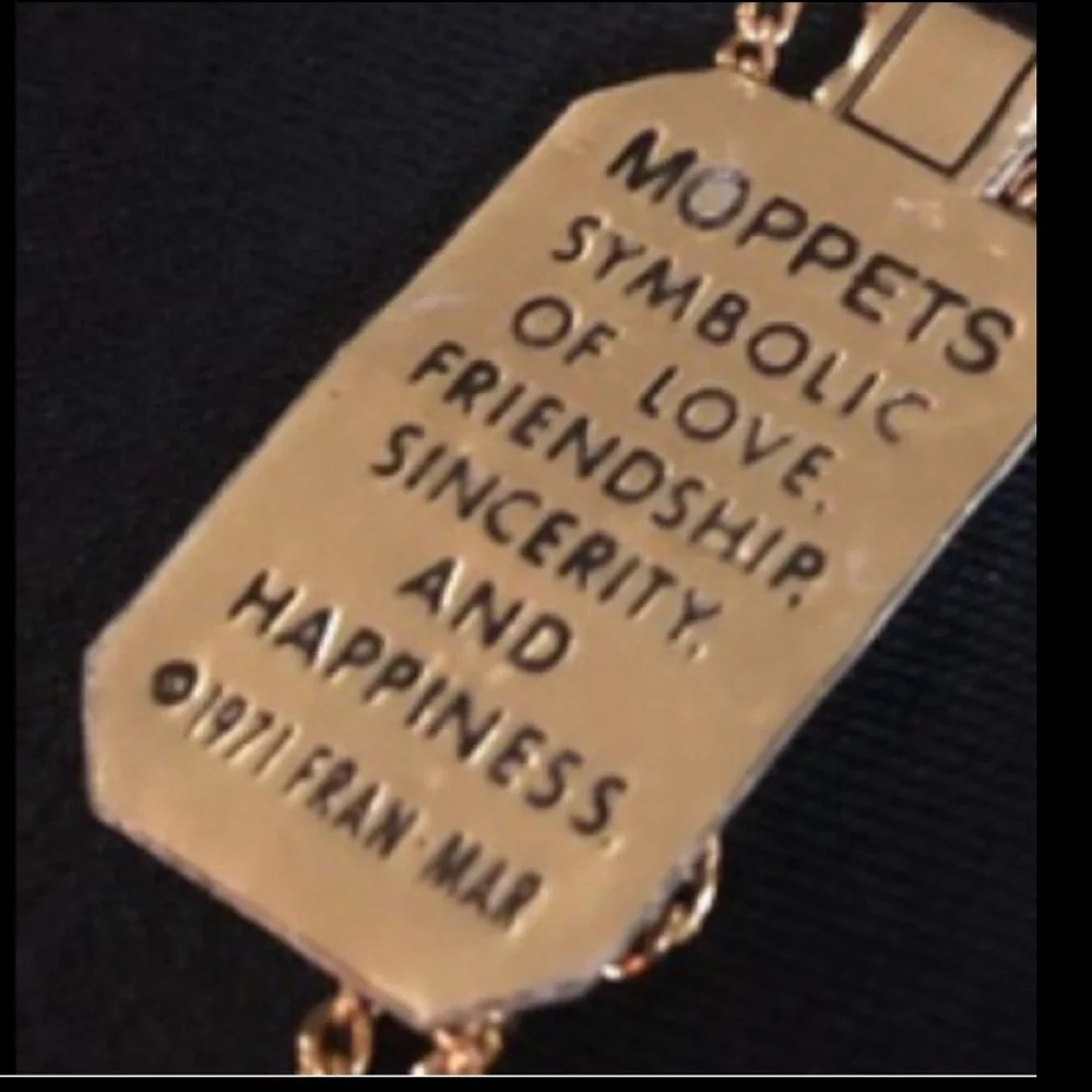 Vintage Fran Mar Moppets Pendant Necklace